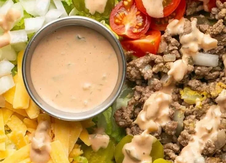 Big Mac Bowls featuring beef, lettuce, cheese, and special sauce in a delicious serving.