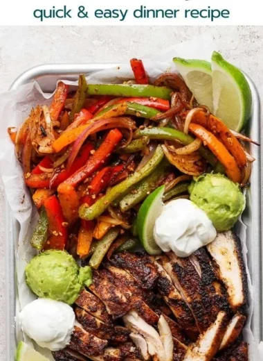 Sizzling Blackstone chicken fajitas with colorful bell peppers and onions