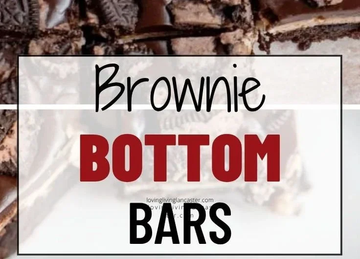 Delicious Brownie Bottom Bars, rich brownie base with creamy toppings