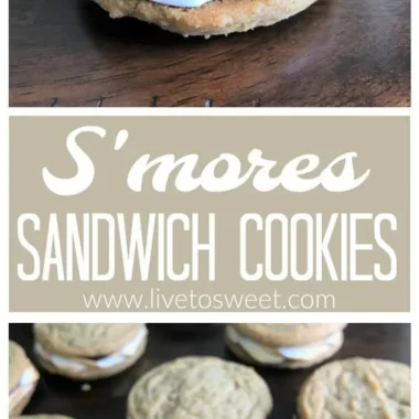 Delicious chocolate chip cookie sandwiches filled with creamy frosting.