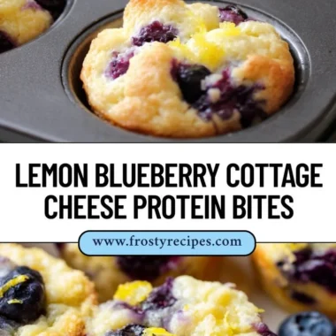 Healthy Lemon Blueberry Protein Bites for a nutritious snack