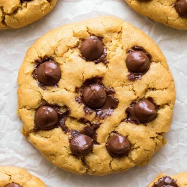 Delicious 4 ingredient protein cookies ready to enjoy