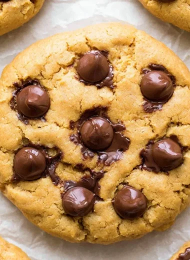 Delicious 4 ingredient protein cookies ready to enjoy