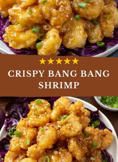 Crispy Air Fryer Bang Bang Shrimp served with a spicy dipping sauce