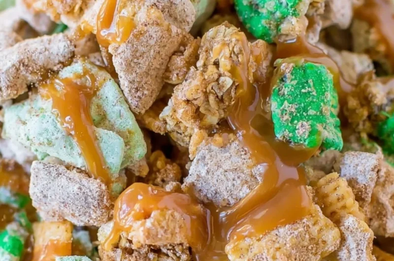 Cozy apple cinnamon puppy chow recipe for a delicious snack